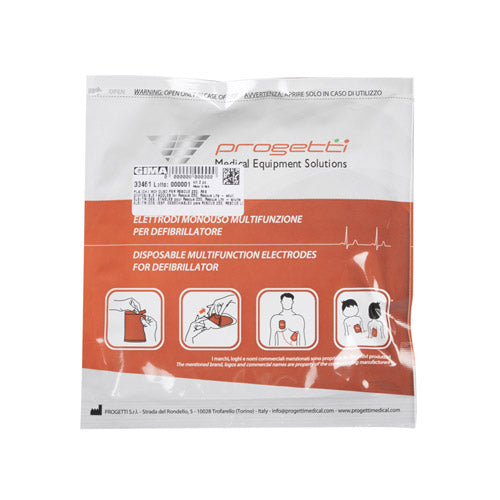 Electrodes adultes Progetti Rescue Sam