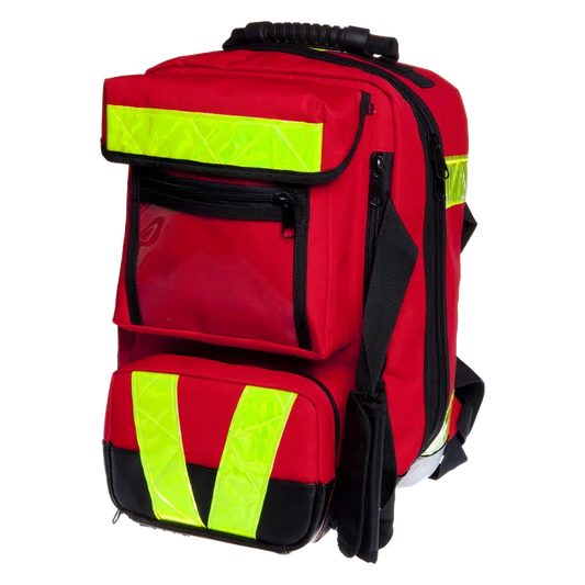Sac à dos de premiers secours grand format (Jaune et Rouge)