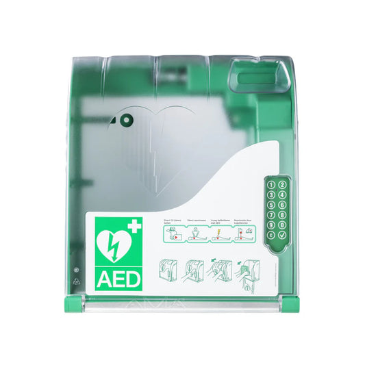 AIVIA 210 AED Armoire d'extérieur avec alarme, chauffage et serrure à goupille