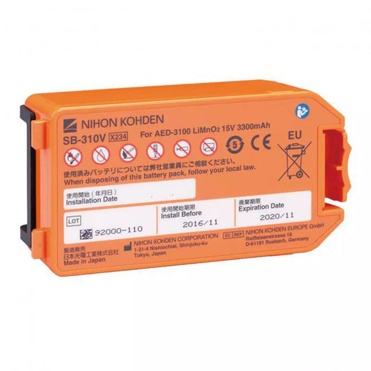Batterie Nihon Kohden AED-3100