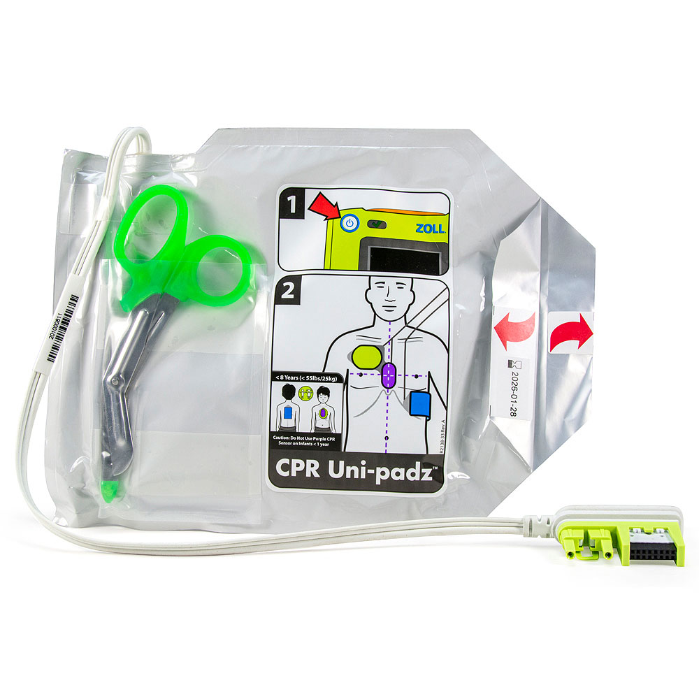 Electrodes universelles ZOLL AED 3 CPR Uni-Padz