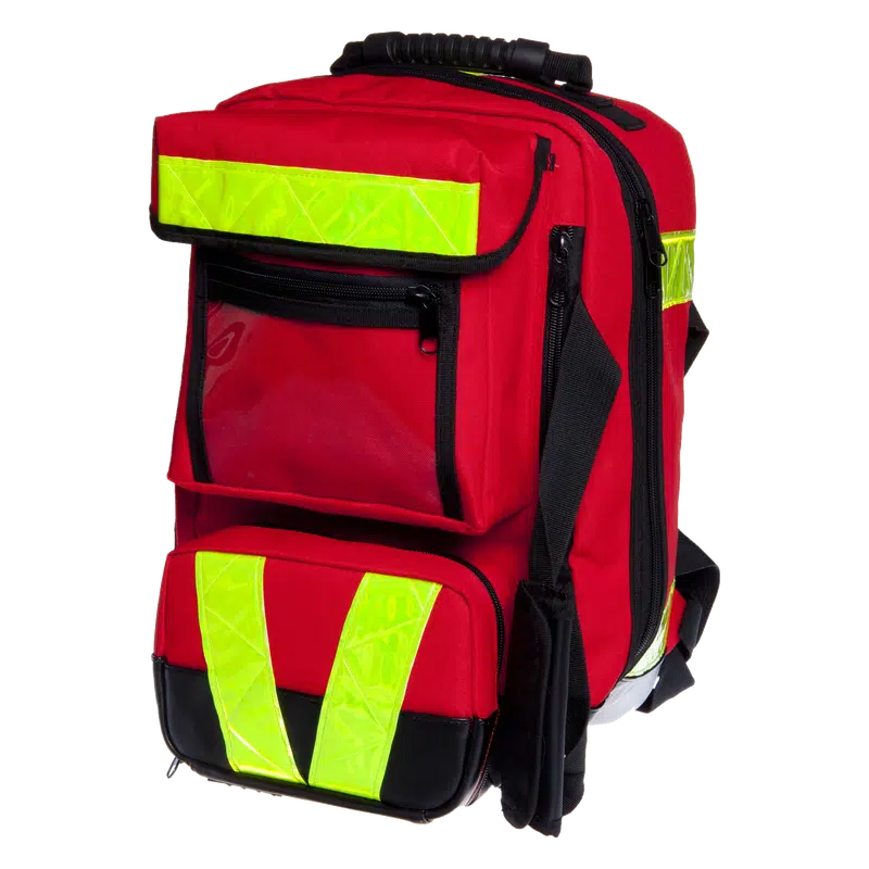 Sac à dos de premiers secours grand format (Jaune et Rouge)