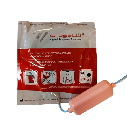 Electrodes pédiatriques Progetti Rescue Sam