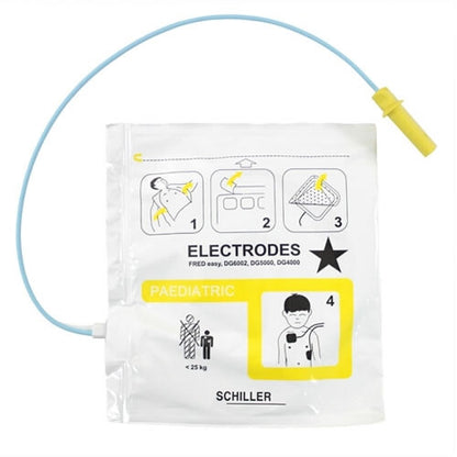 Electrodes préconnectées pédiatriques Schiller Fred Easy / Easy Life