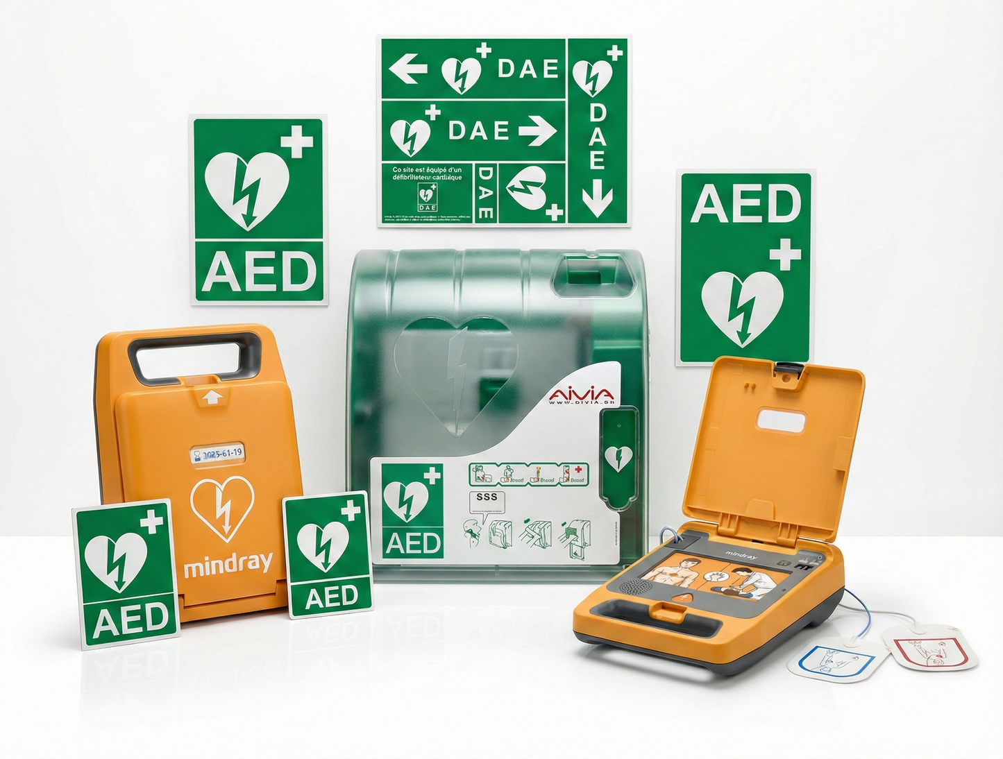 Pack défibrillateur Mindray C1a extérieur
