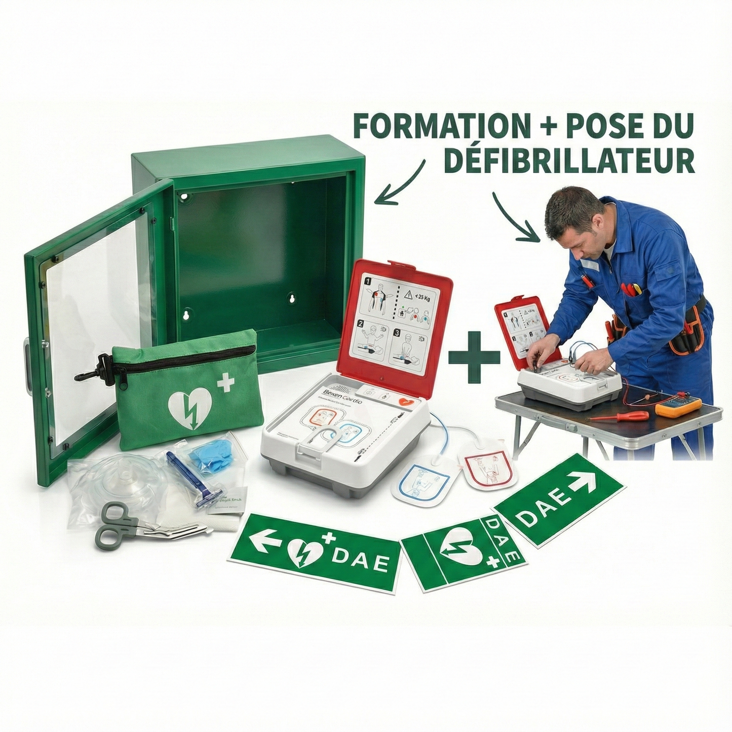 Pack Défibrillateur Clé en Main