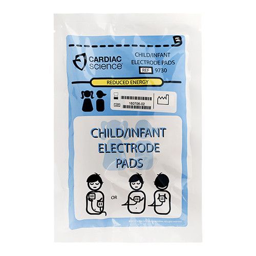 Electrodes pédiatriques Cardiac Science Powerheart G3