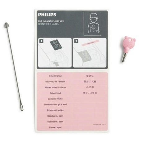 Philips Heartstart FR3 clé pédiatrique
