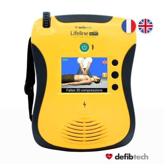 Défibrillateur LifeLine VIEW Automatique avec écran Vidéo