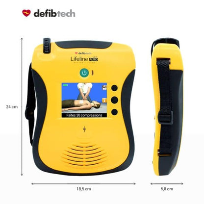 Défibrillateur LifeLine VIEW Automatique avec écran Vidéo