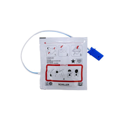 Electrodes préconnectées adultes Schiller Fred Easy Life