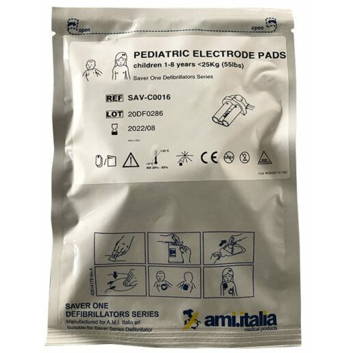 Paires d'électrodes pédiatriques SAVER ONE