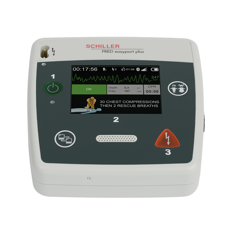 Défibrillateur Schiller FRED EASYPORT+