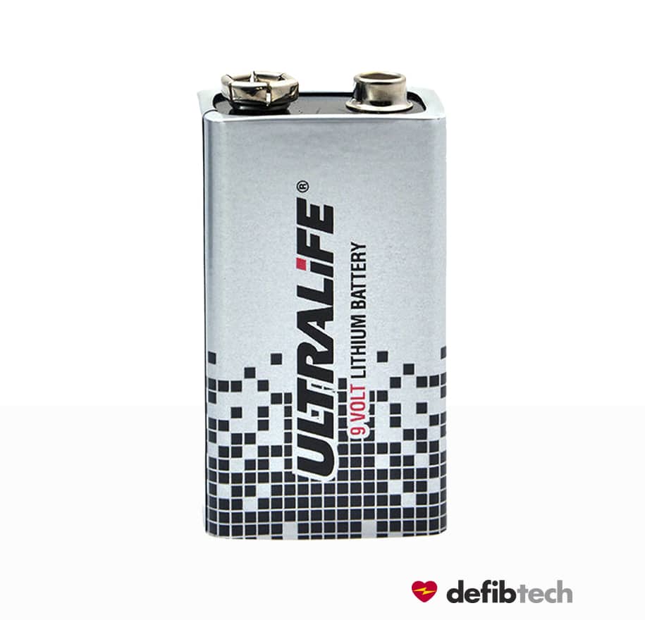 Batterie au lithium 9V Defibtech Lifeline